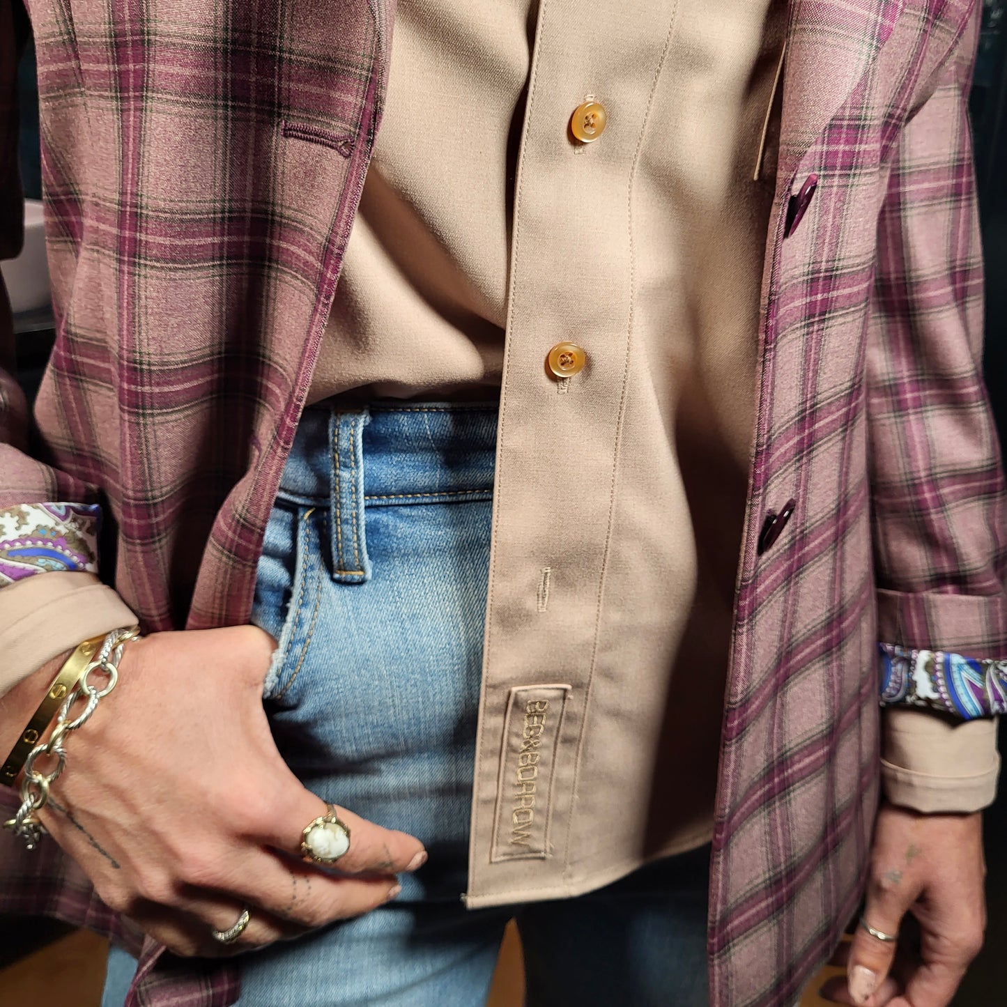 Barb Shirt - Tan Bamboo