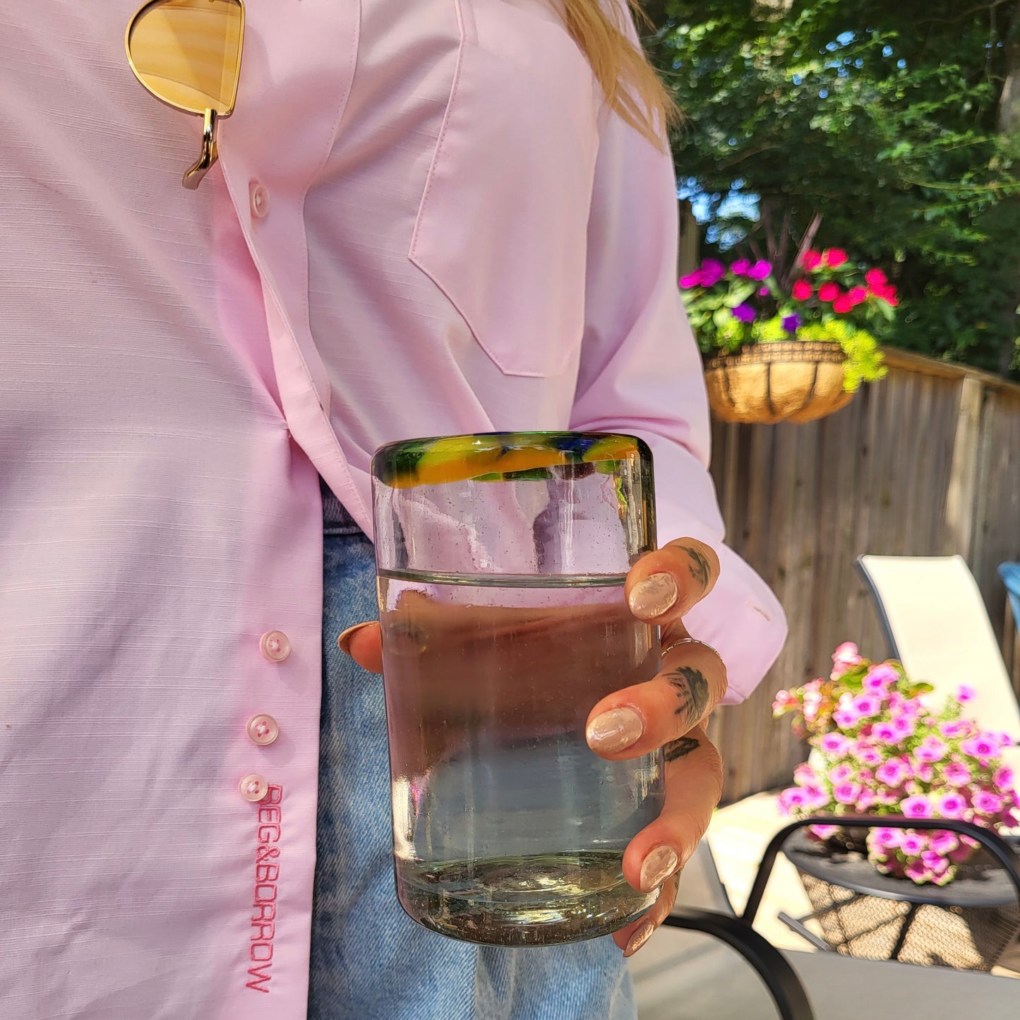 Barb Shirt - Pink Bamboo