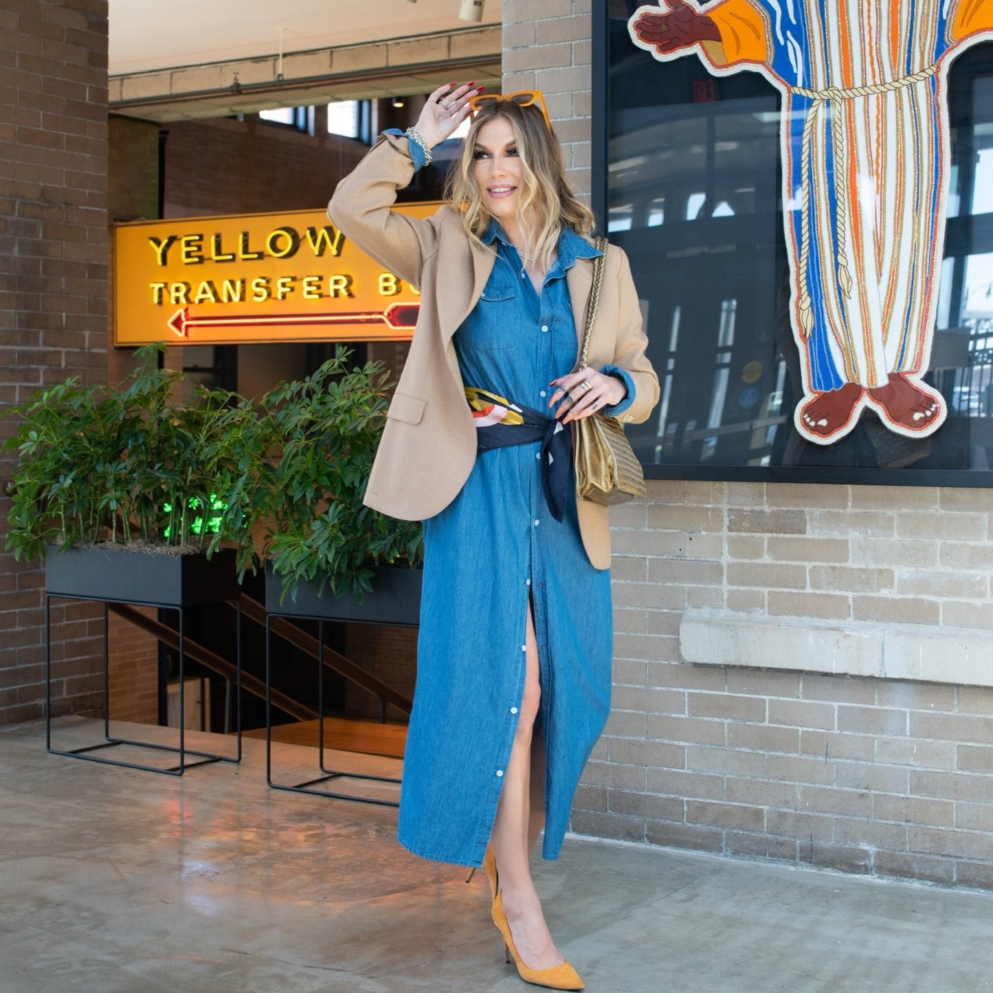 Jenna Duster - Blue Denim