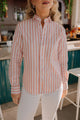 BB “Barb” Shirt Salmon Stripe